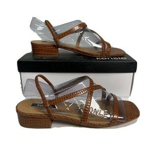 Kensie Conley Block Kitten Heel Sandal Women's 8.5